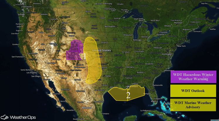 US Hazards for Friday, April 15, 2016