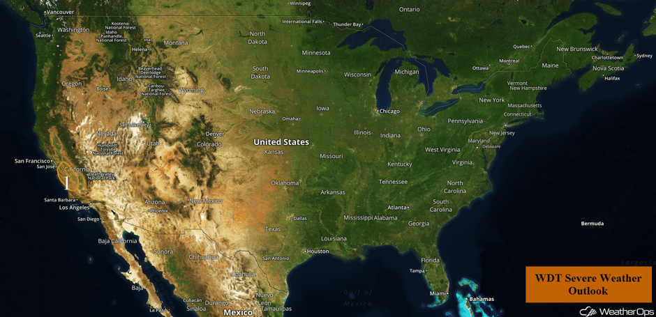 US Hazards for Tuesday, September 12, 2017