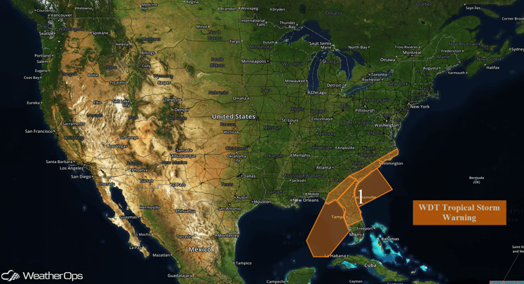 US Hazards for Monday, June 6, 2016