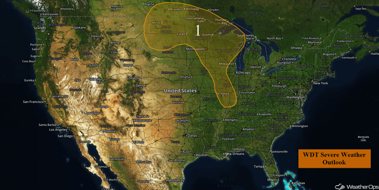 US Hazards for Wednesday, July 20, 2016
