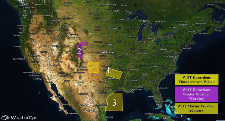 US Hazards Friday, April 29, 2016