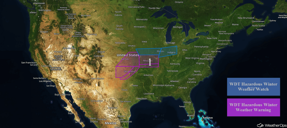 US Hazards Thursday, January 12, 2017