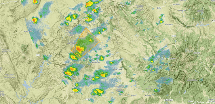 Utah Radar 1:46pm MDT 9/13/16