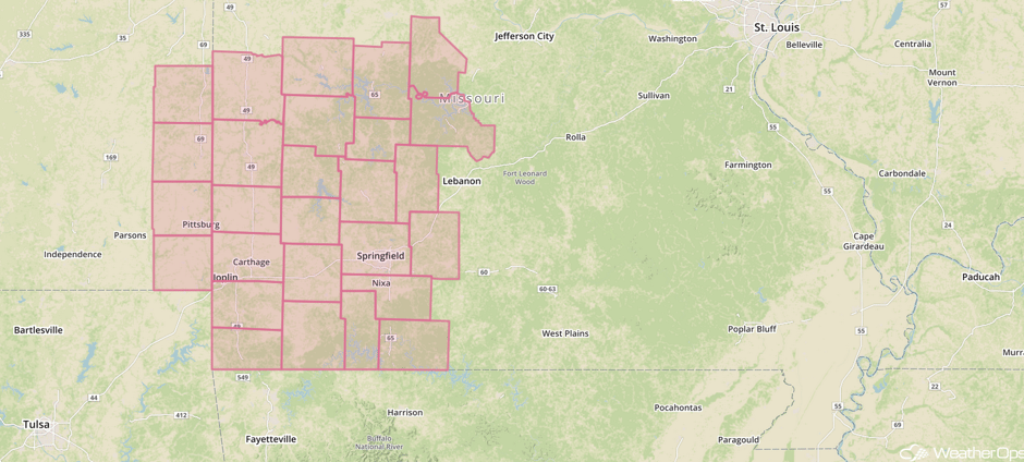 Severe Thunderstorm Watch 3/9/17