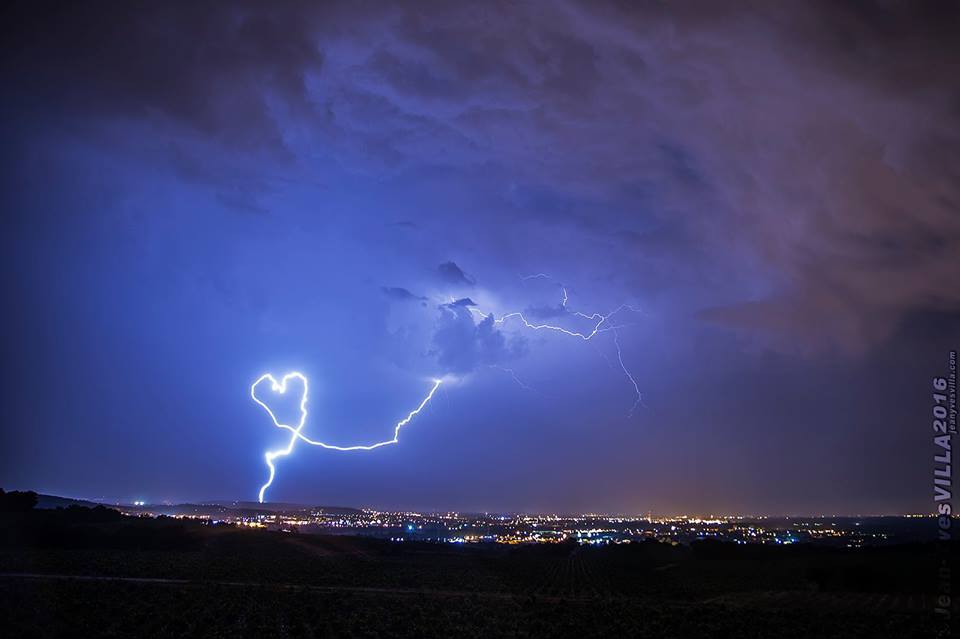 Heart Shaped Lightning