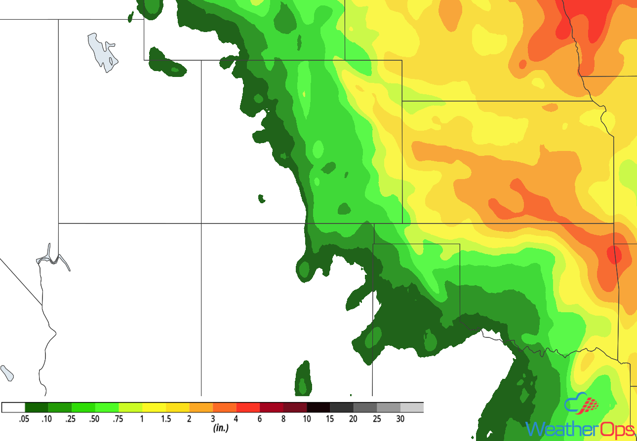 Rainfall Forecast ending June 27