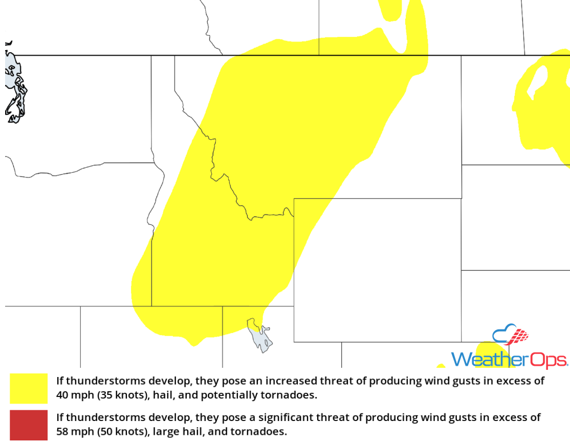 Thunderstorm Risk for Wednesday, May 30, 2018