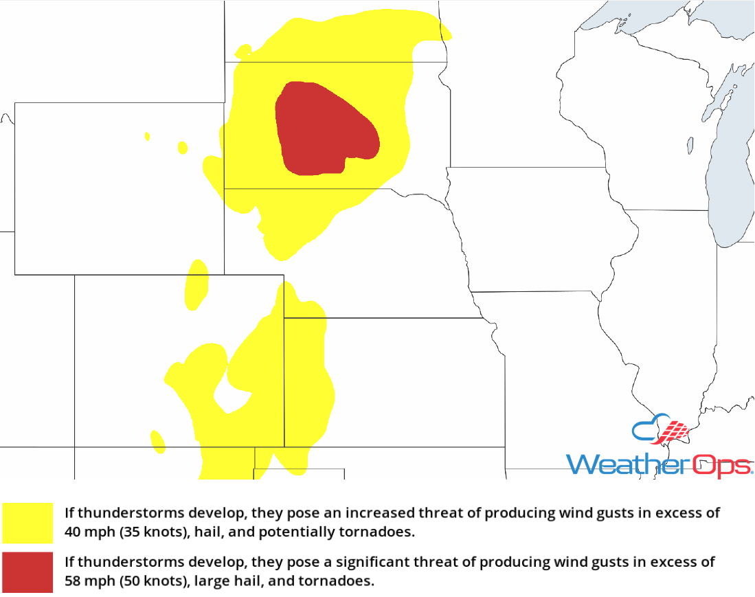 Thunderstorm Risk for Tuesday, July 24, 2018