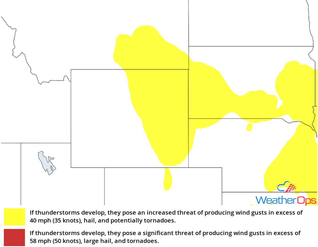 Thunderstorm Risk for Tuesday, August 14, 2018