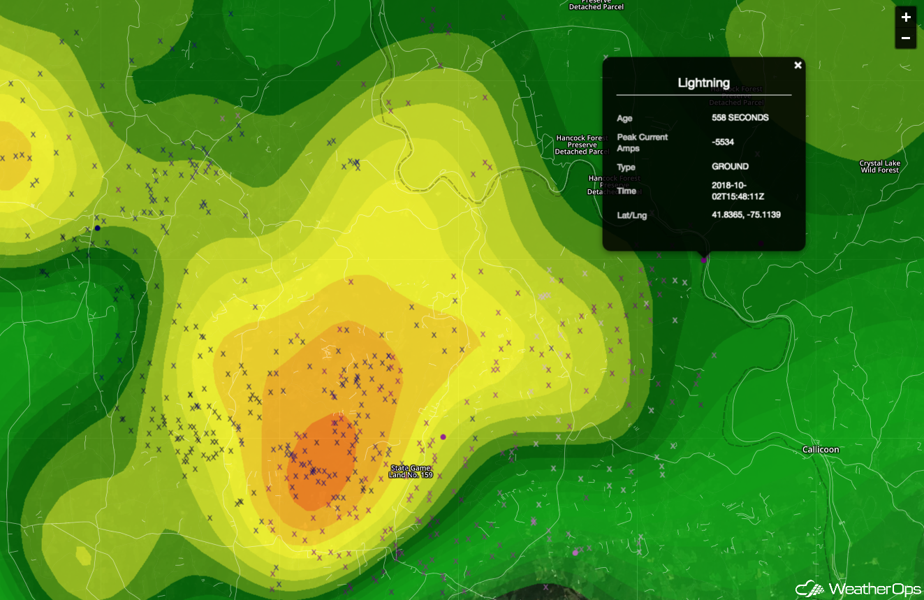 Tracking Lightning Threats with WeatherOps